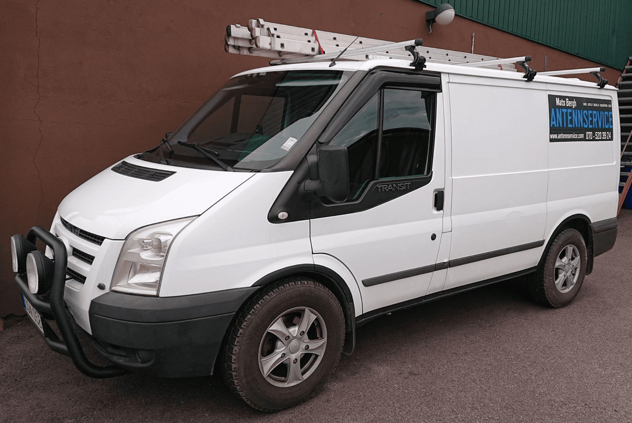 Mats Bergh Antennservice servicebil